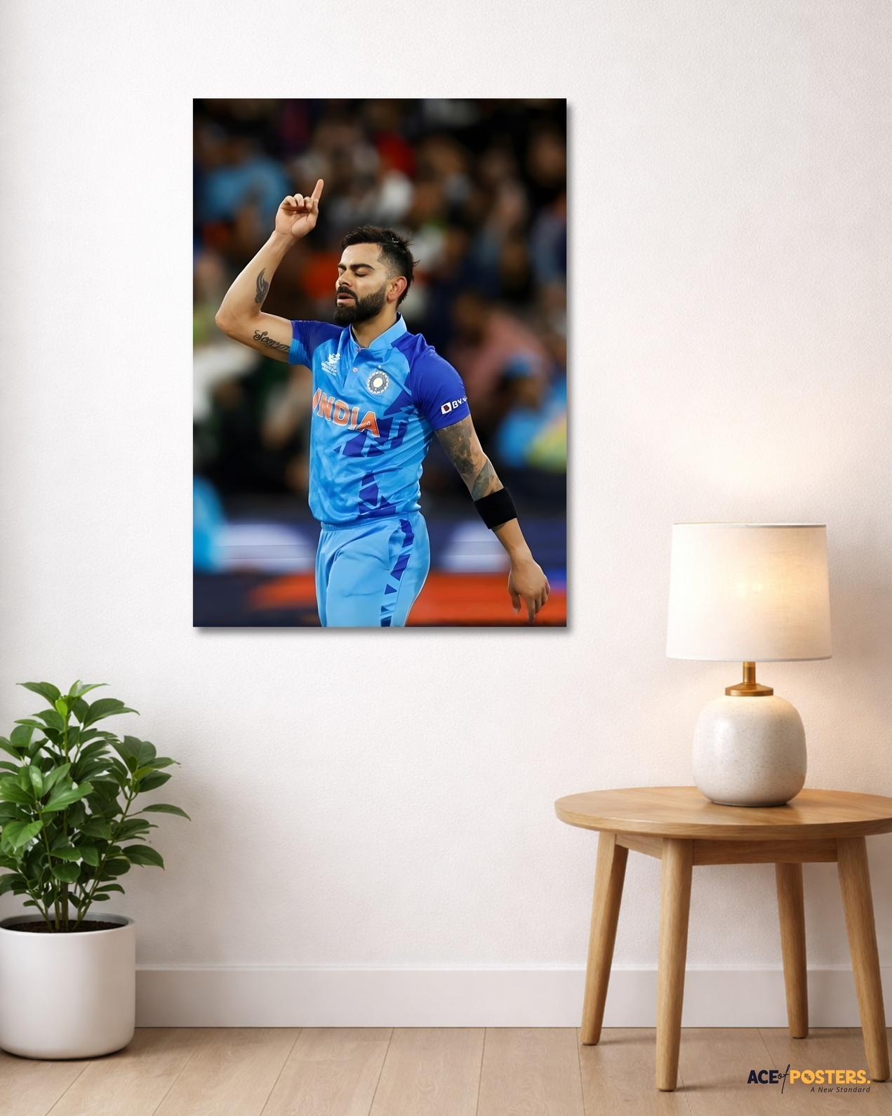Kohli God Pointing
